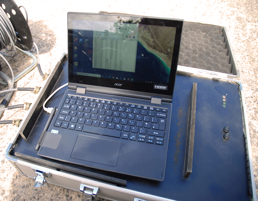 Laptop and monitoring case