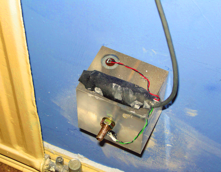 Wall mounted sensor