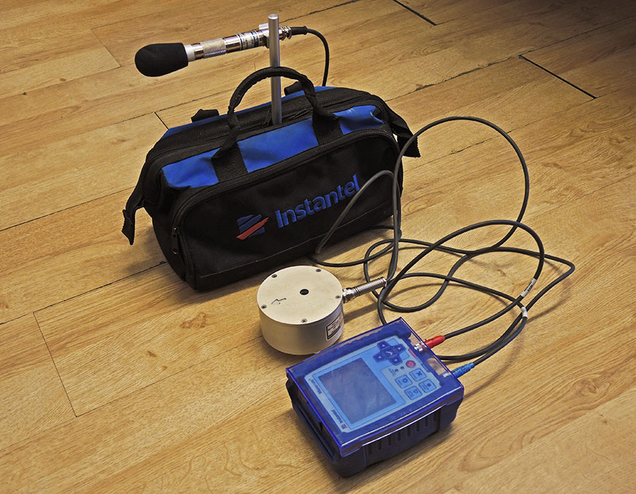 Vibration monitoring indoor